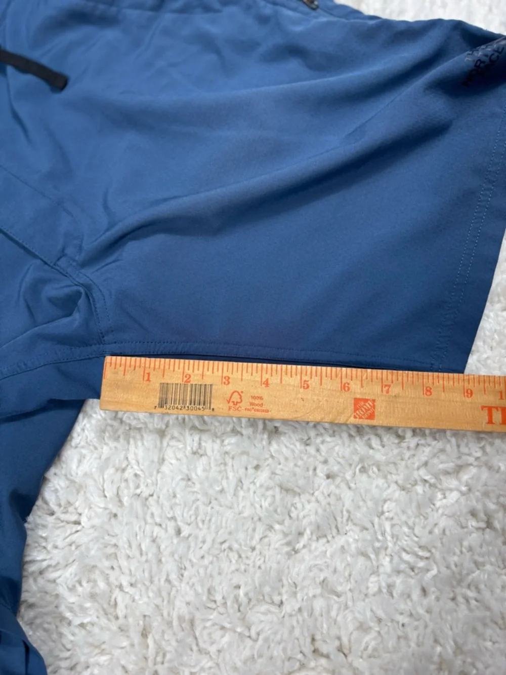 The North Face Paramount Active Shorts Mens 36 Blue FlashDry Hiking Stretch
